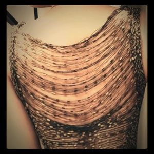 string hand made dress